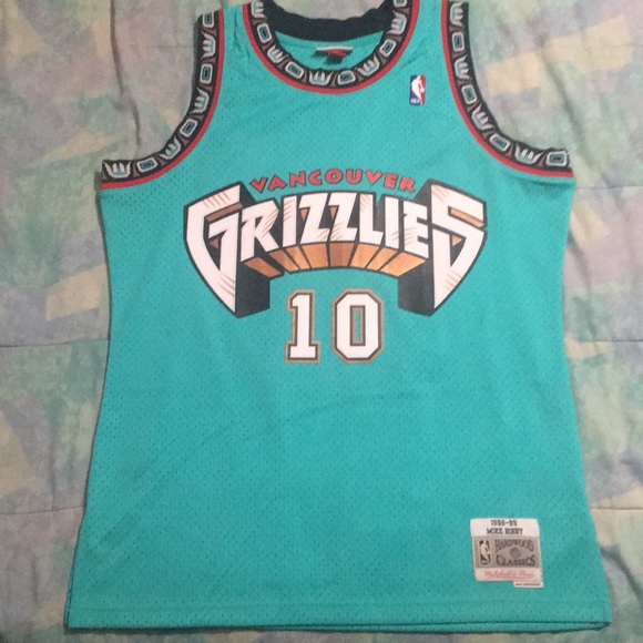 Mitchell & Ness Other - Mitchell & Ness Mike Bibby Vancouver Grizzlies Jer